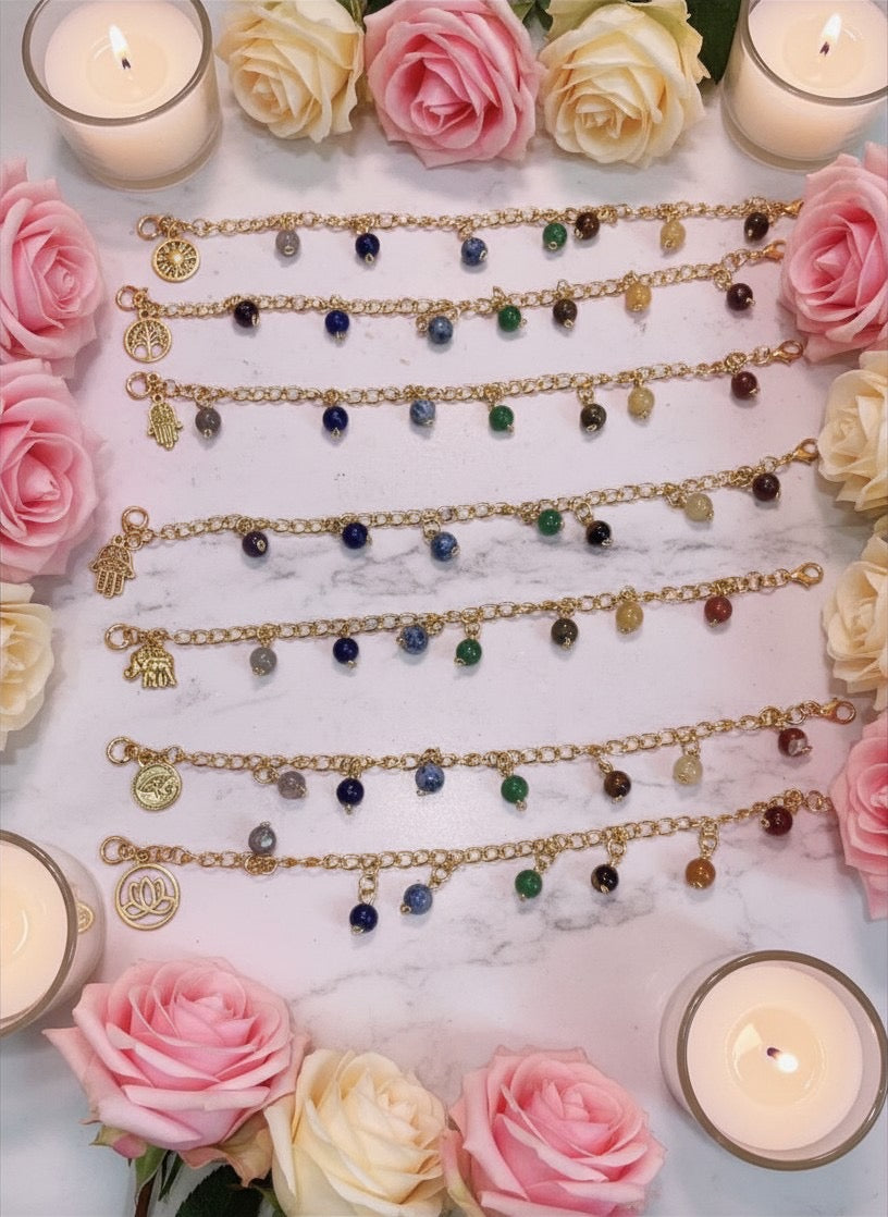 Chakra Harmony Charm Bracelet