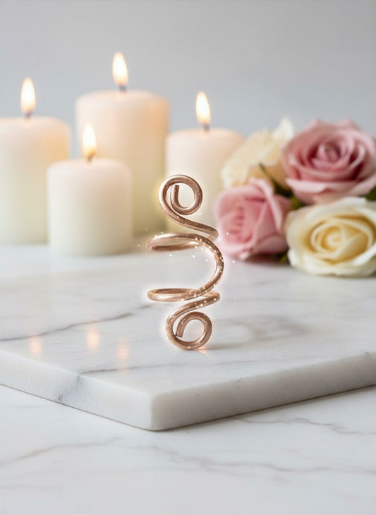 eternal spiral ring