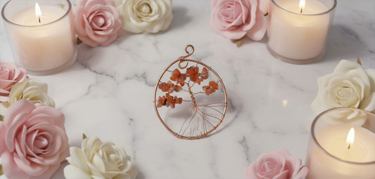 Eternal roots tree of life pendant